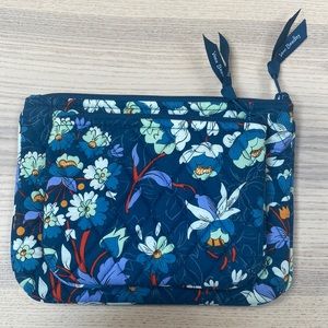NEW Vera Bradley Cosmetic Bags - Large & Medium of Cosmetic Trio - Floral Bursts
